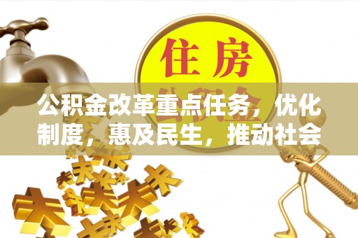 龙崎公积金改革重点任务，优化制度，惠及民生，推动社会公平发展