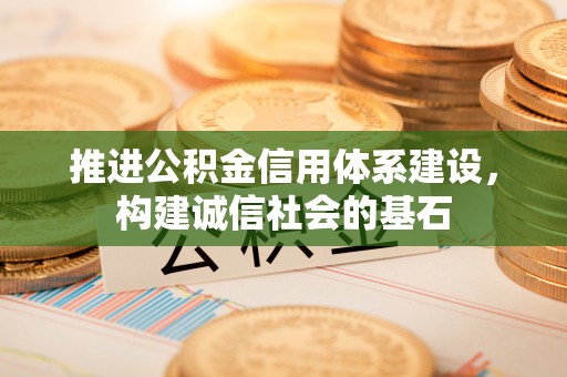 龙崎推进公积金信用体系建设，构建诚信社会的基石