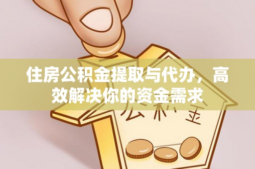 龙崎住房公积金提取与代办，高效解决你的资金需求