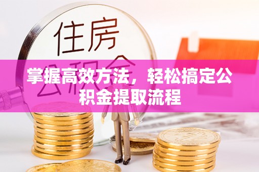 龙崎掌握高效方法，轻松搞定公积金提取流程