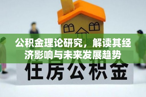 龙崎公积金理论研究，解读其经济影响与未来发展趋势