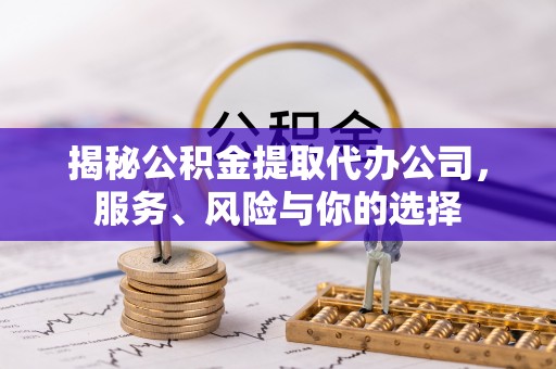 龙崎揭秘公积金提取代办公司，服务、风险与你的选择